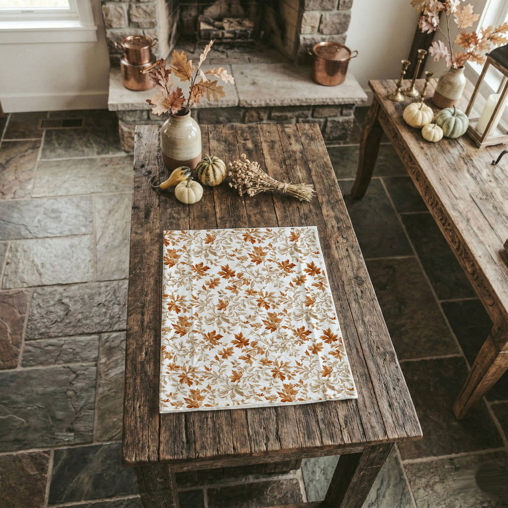Classic Leaves Kitchen Towel