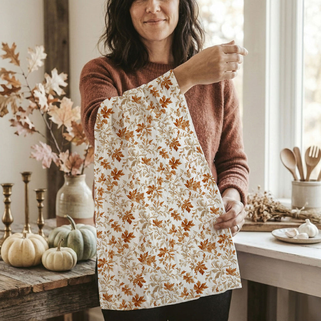 Classic Leaves Kitchen Towel