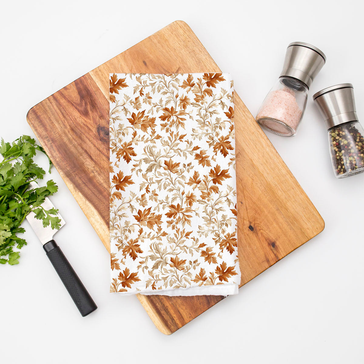 Classic Leaves Kitchen Towel