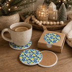 Mediterranean Lemon Coaster Set
