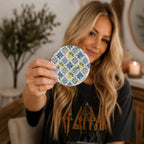 Mediterranean Lemon Coaster Set