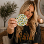 Mediterranean Lemon Coaster Set