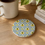 Mediterranean Lemon Coaster Set