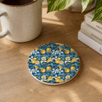 Mediterranean Lemon Coaster Set