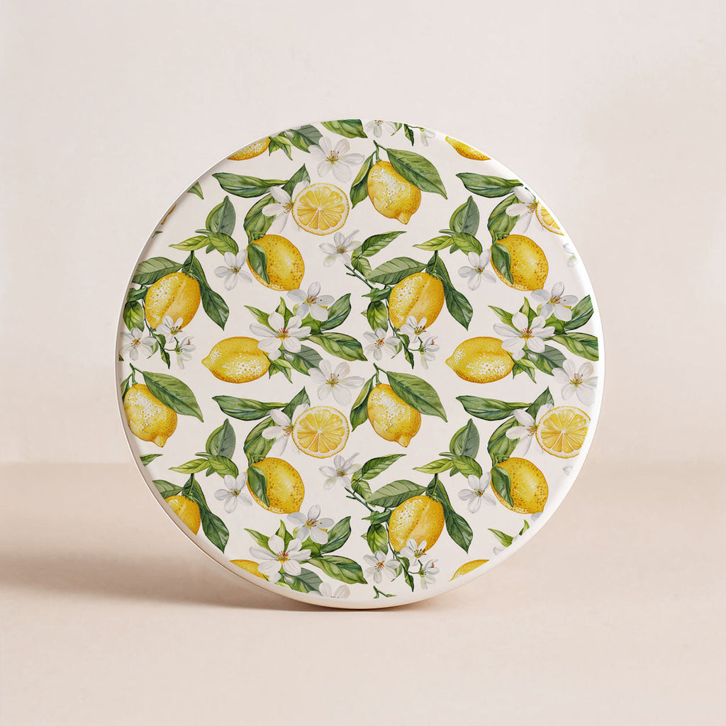 Mediterranean Lemon Coaster Set