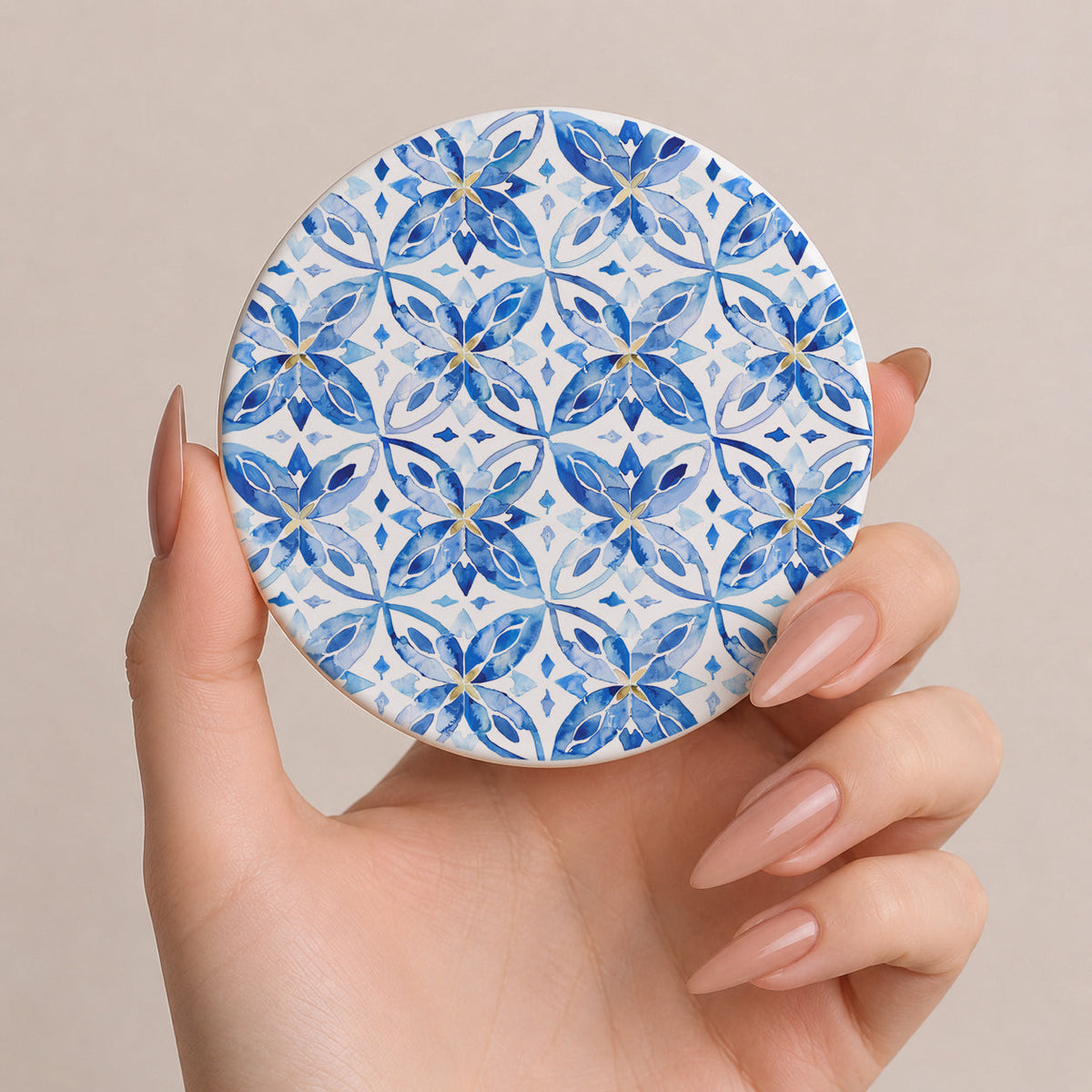 Mediterranean Lemon Coaster Set