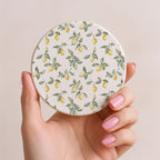 Mediterranean Lemon Coaster Set