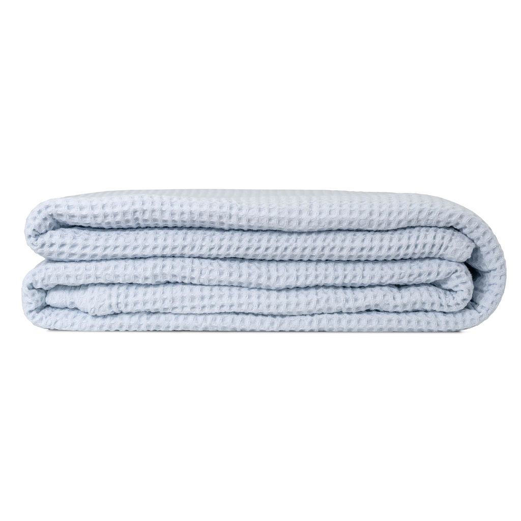 Organic Waffle Weave Throw