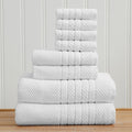 Giuliana Collection Checkered Jacquard Bath Towel Set