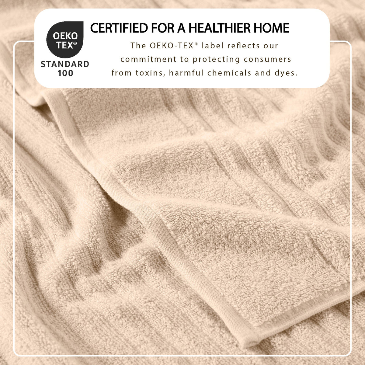 Karina Collection Luxury Combed Cotton Bath Towel Set