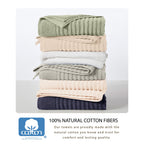 Karina Collection Luxury Combed Cotton Bath Towel Set