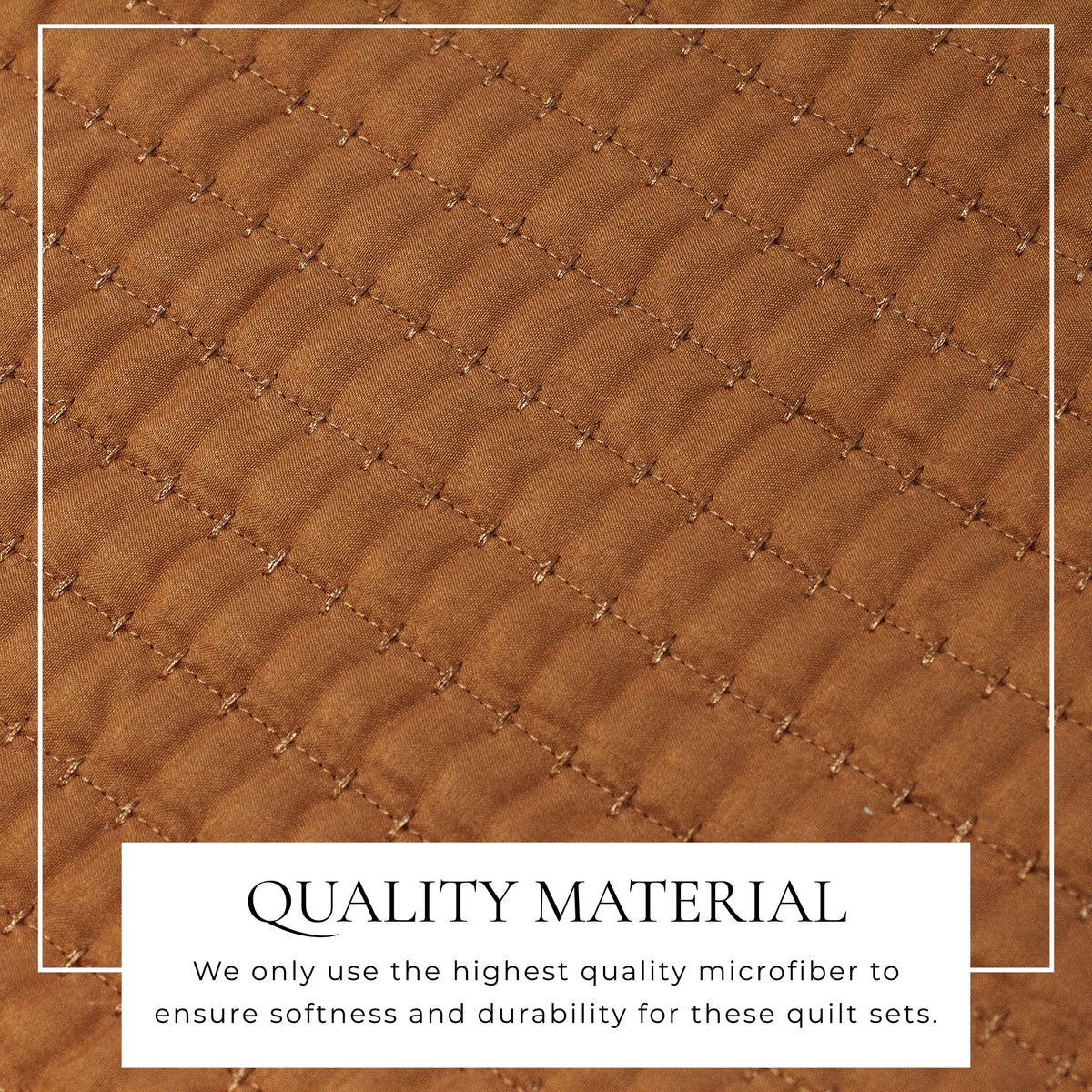 Alicia Solid Channel Stitch Quilt Set