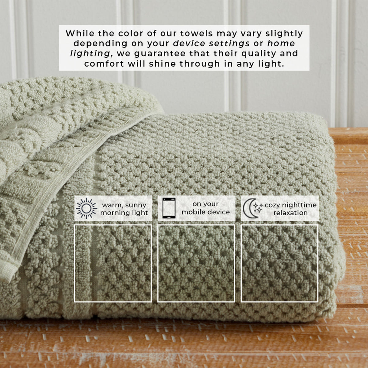 Giuliana Collection Checkered Jacquard Bath Towel Set