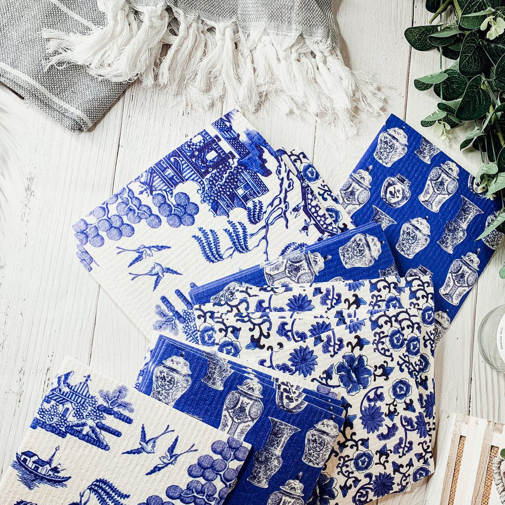 Chinoiserie - Biodegradable Cloth