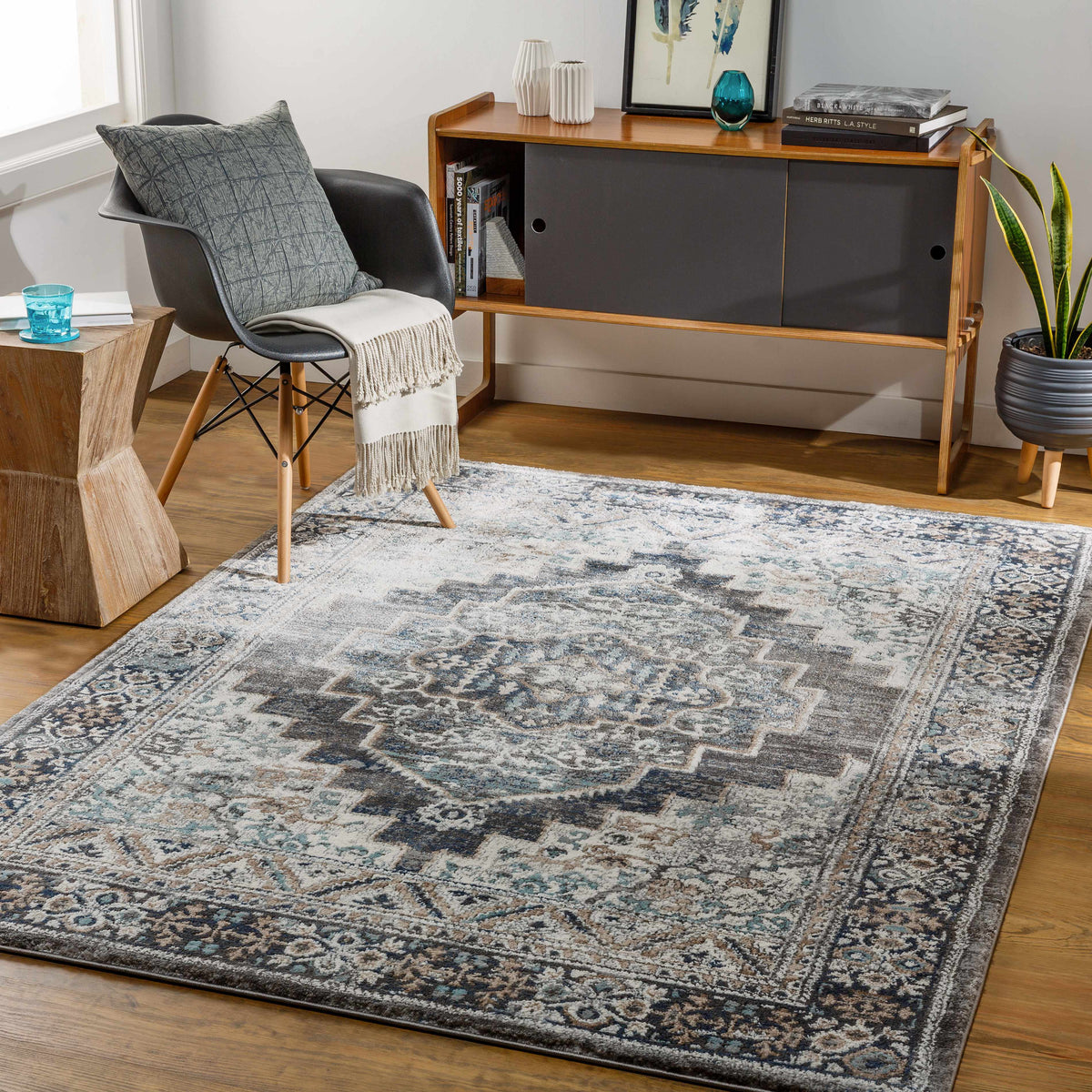 Manaring Luxe Thick Area Rug