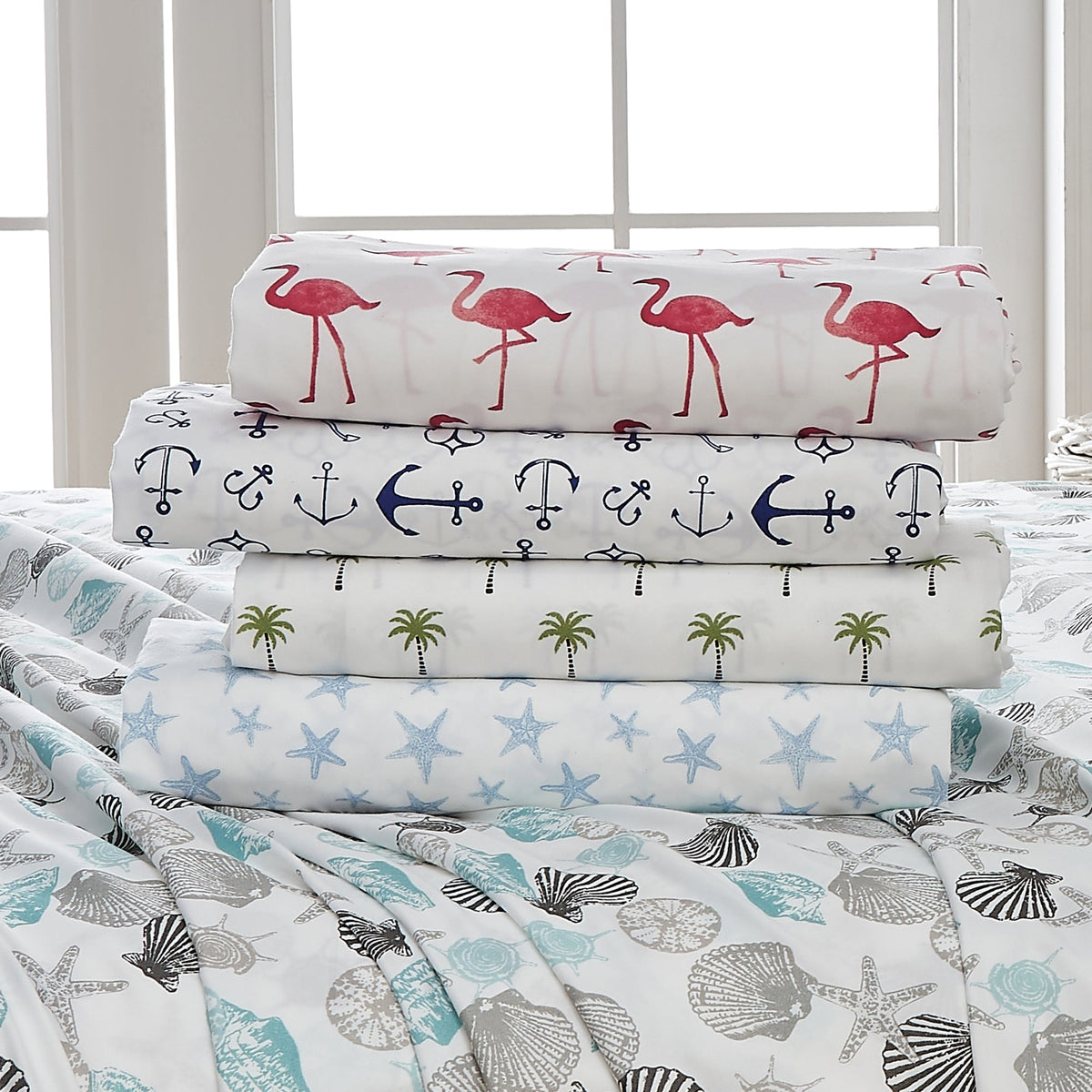 Newport Coastal Printed Sheet Set