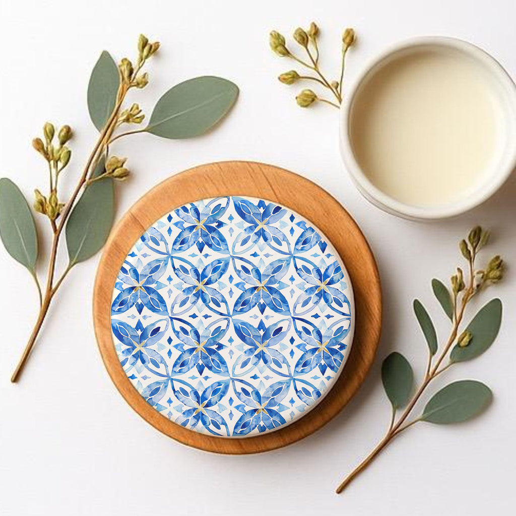 Mediterranean Lemon Coaster Set