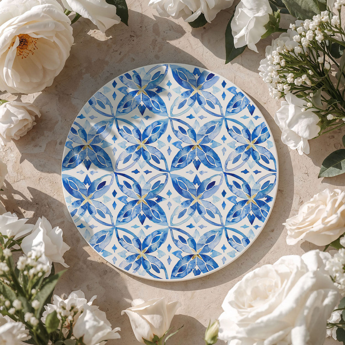 Mediterranean Lemon Coaster Set