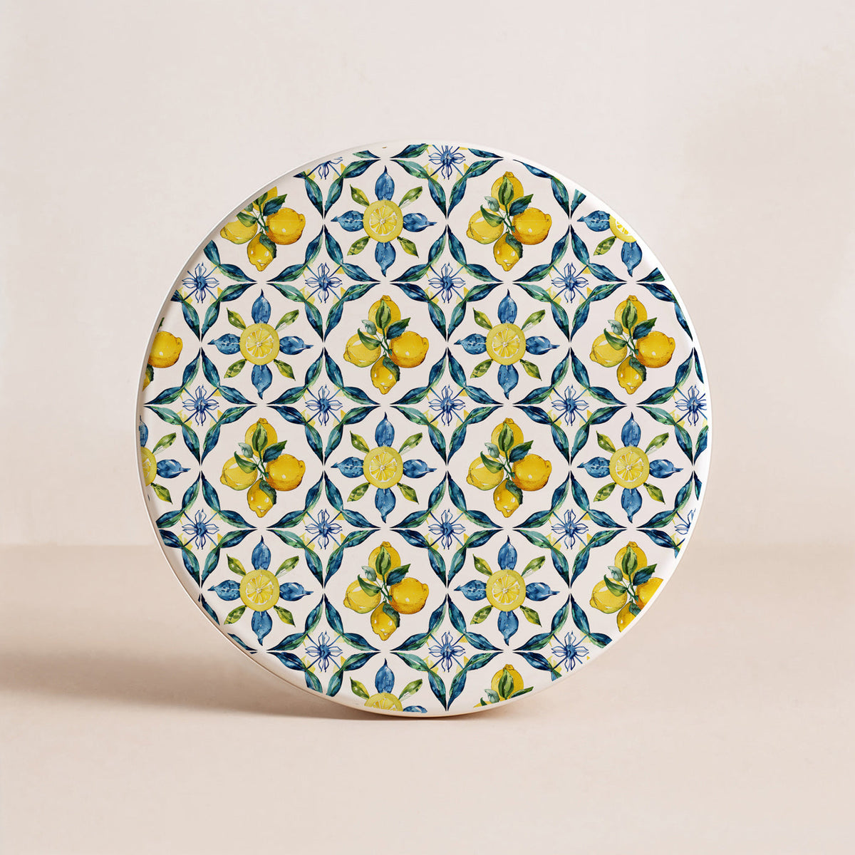 Mediterranean Lemon Coaster Set