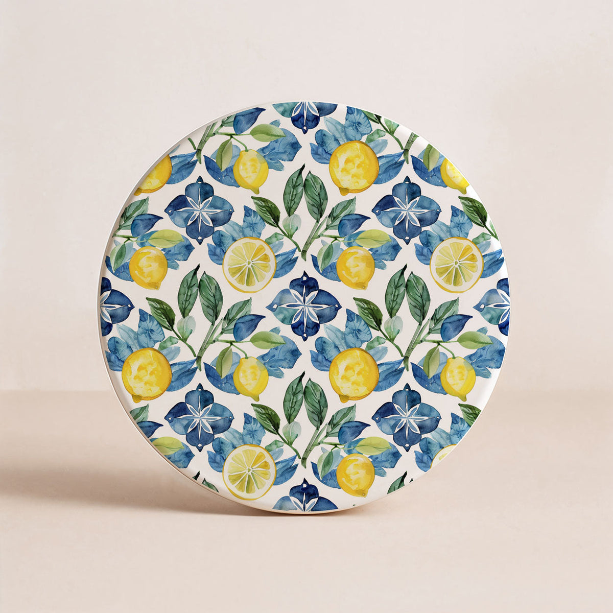 Mediterranean Lemon Coaster Set