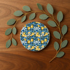 Mediterranean Lemon Coaster Set
