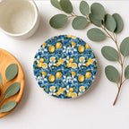 Mediterranean Lemon Coaster Set