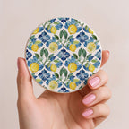 Mediterranean Lemon Coaster Set