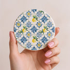 Mediterranean Lemon Coaster Set
