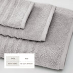 Karina Collection Luxury Combed Cotton Bath Towel Set
