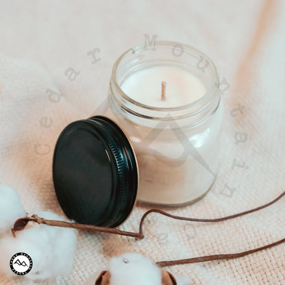 Elf Ninnymuggins Mason Jar Soy Candle - Winter Scents