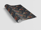 Royal Holiday Crest Wrapping Paper