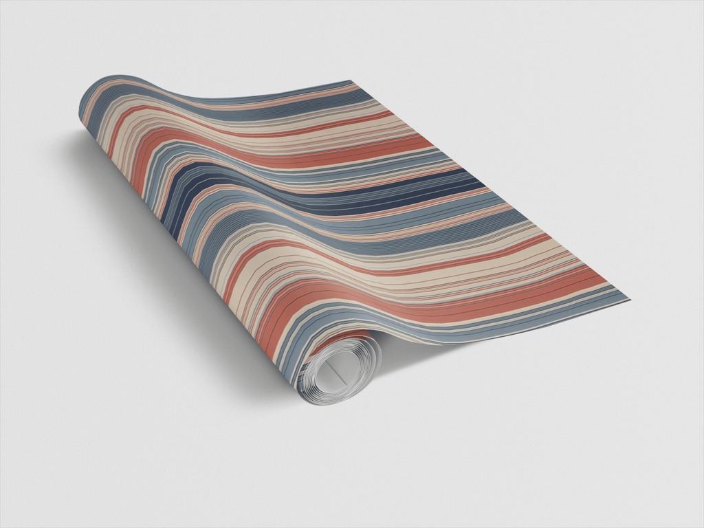 Riviera Stripe Wrapping Paper