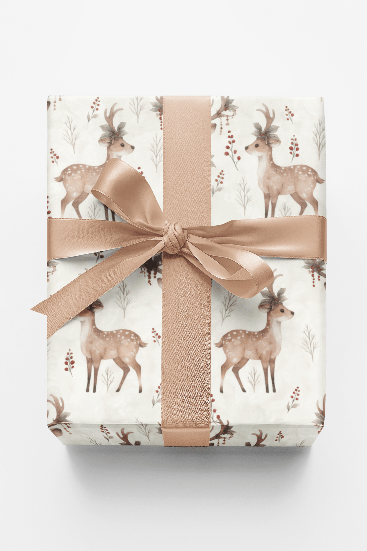 Reindeer Charm Wrapping Paper