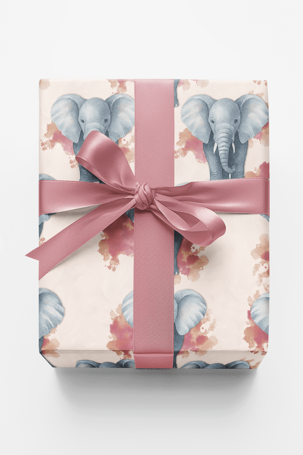 Elephant Elegance Wrapping Paper