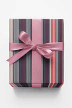 Pinstripe Poise Wrapping Paper