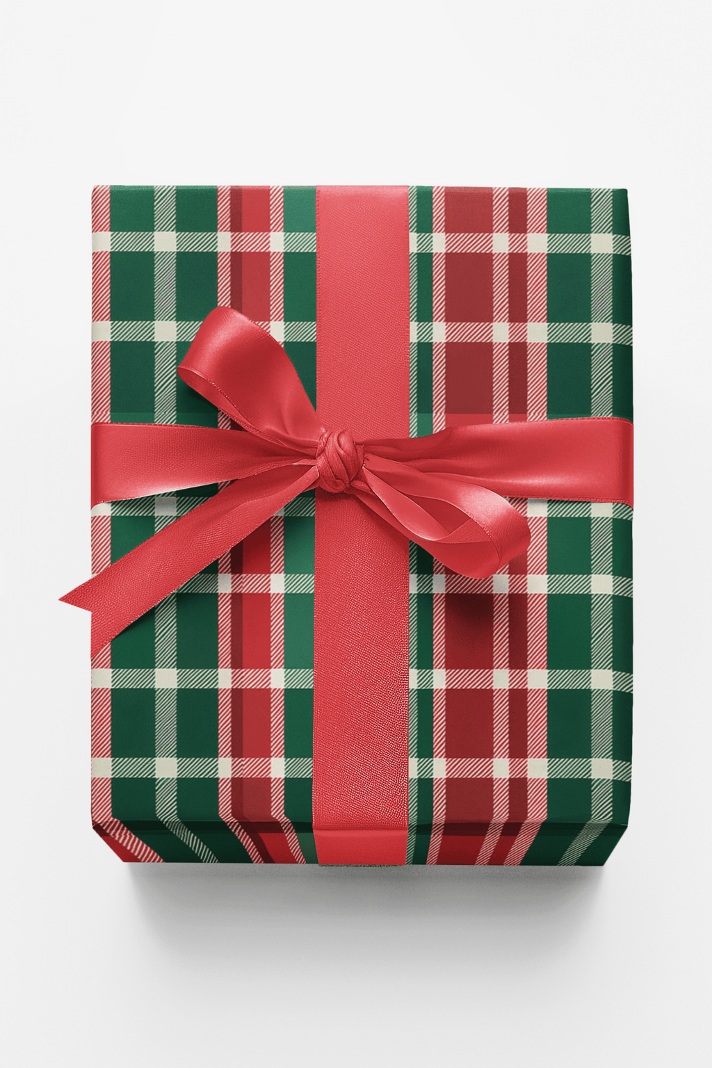 Noel Plaid Wrapping Paper