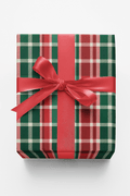 Noel Plaid Wrapping Paper