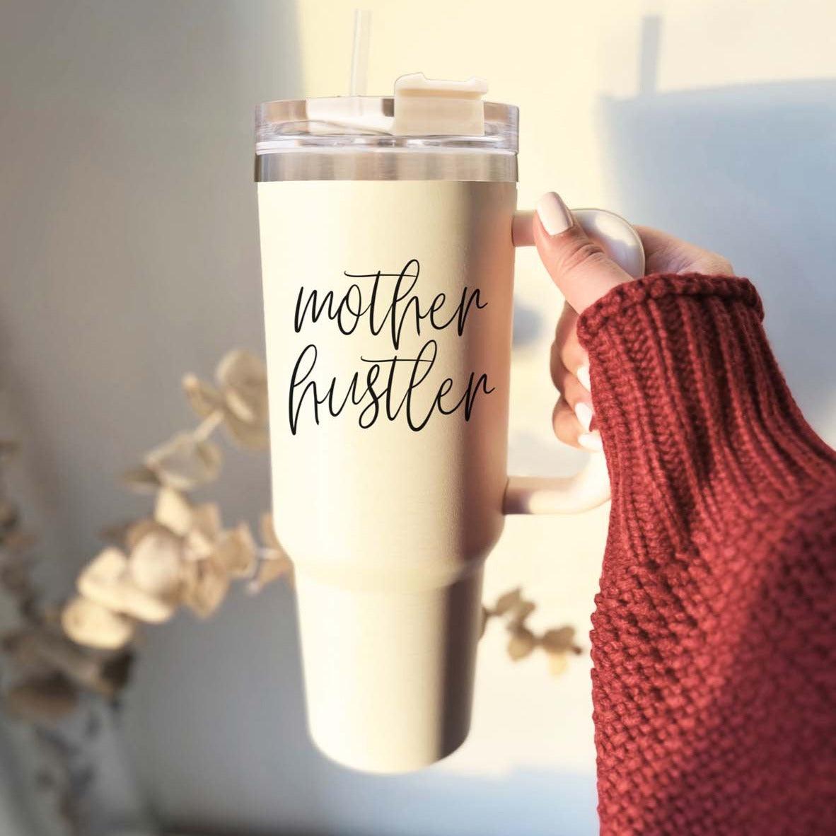 Mom Teacher and Principal Gifts, Mother Hustler Coffee Mugs