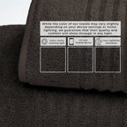 Karina Collection Luxury Combed Cotton Bath Towel Set