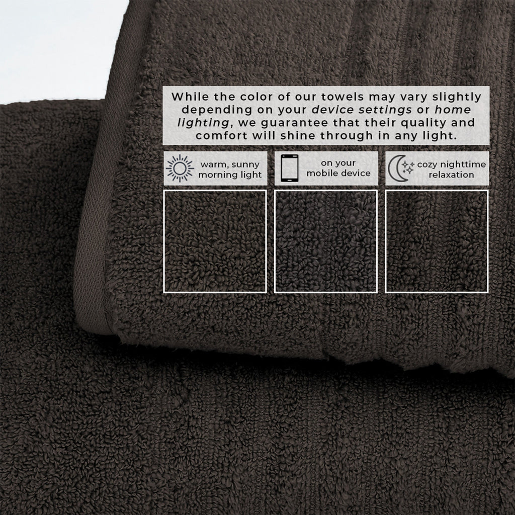 Karina Collection Luxury Combed Cotton Bath Towel Set