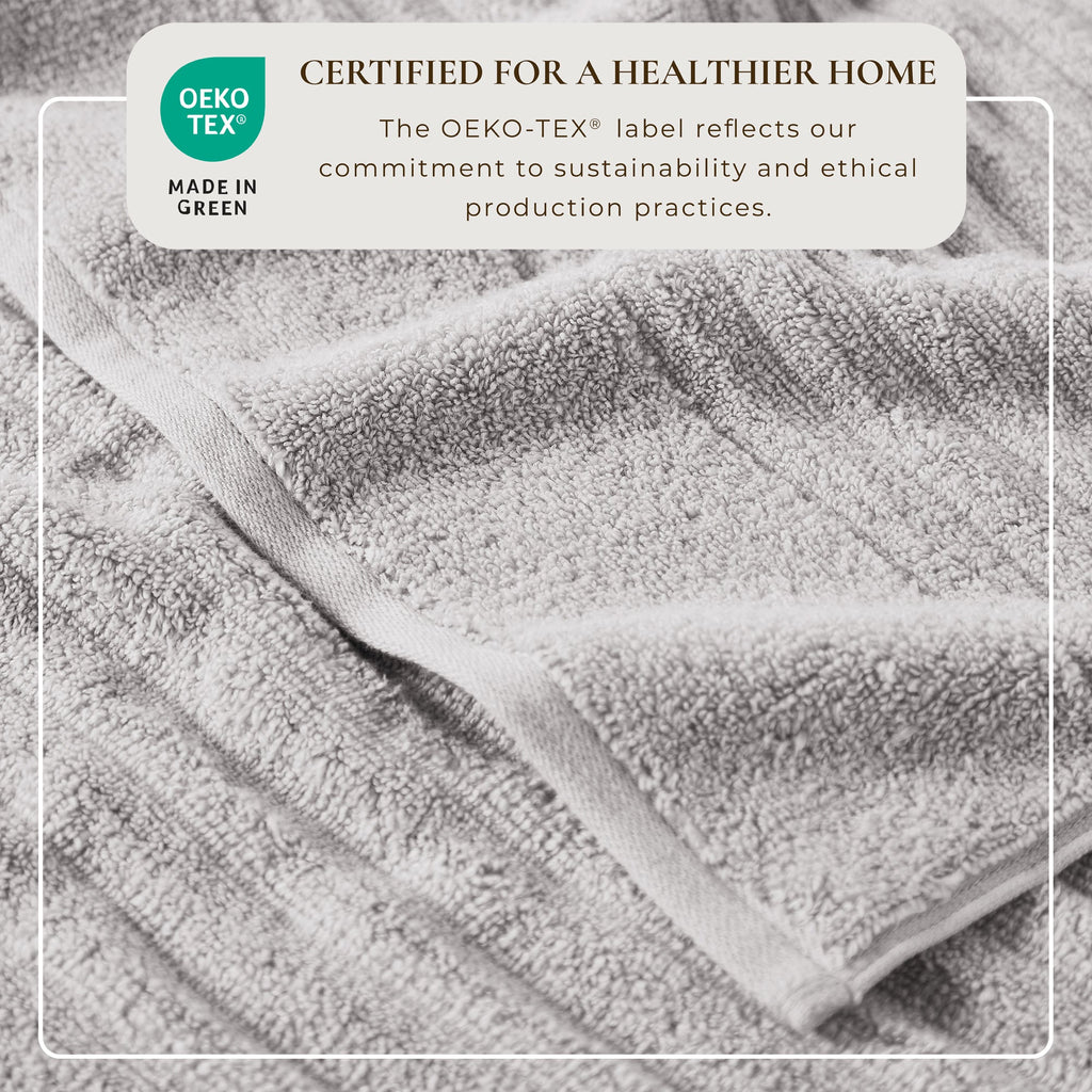 Karina Collection Luxury Combed Cotton Bath Towel Set