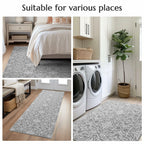 jinchan Kitchen Runner Rug 2x6 Moroccan Floral Non Slip Grey Runner