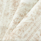 PureCozy 3x5 Taupe Vintage Floral Washable Low Pile Area Rug Classic