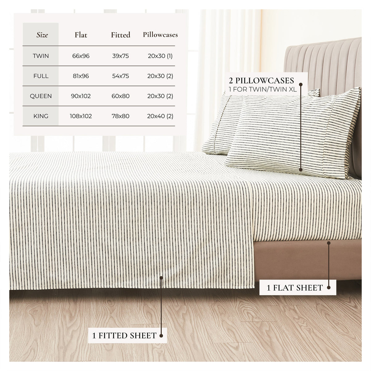 Classic Stripe Sheet Set