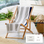 Edgartown Striped Cabana Beach Towel