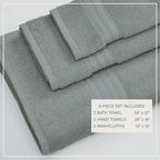 Cooper Collection Cotton Terry Bath Towel Set
