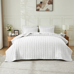 Wave Stitch Gauze Quilt Set