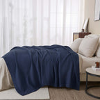 Mikala Cotton Waffle Weave Blanket