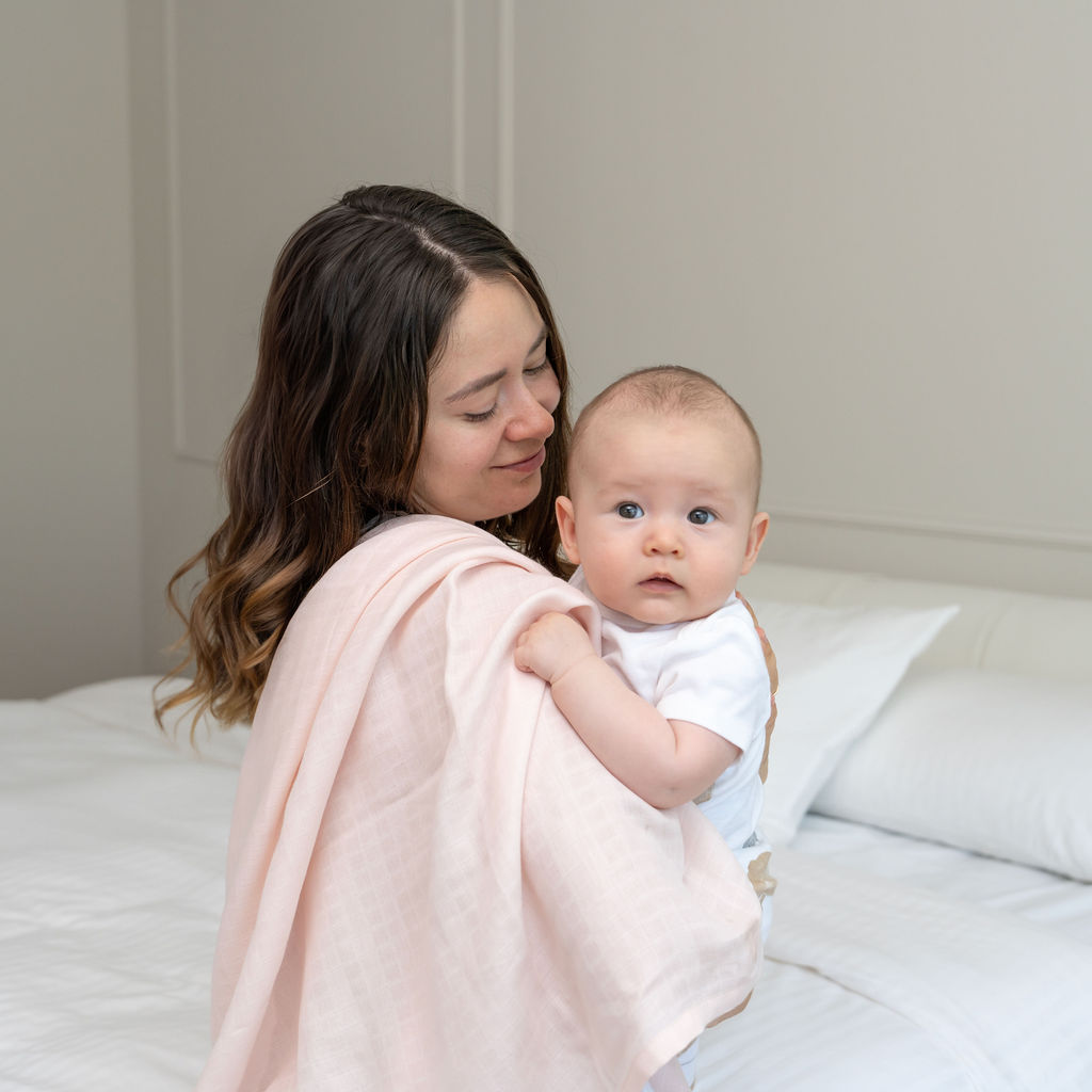 Organic Cotton Muslin Swaddle Blankets