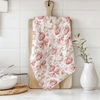 Pink Pumpkins Kitchen Towel